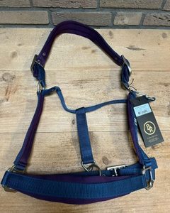 BR halster neoprene full blauw/paars