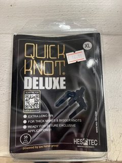 Quick knot deluxe zwart