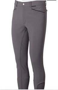Heren rijbroek full grip grijs 48