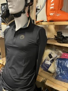 Montar heren polo lange mouw L