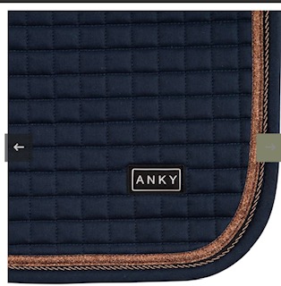 Anky dek full dressuur limited edition blauw