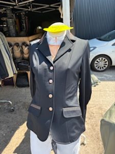 Wedstrijd jasje montar rode gold zwart 40