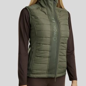 Bodywarmer montar pine green S
