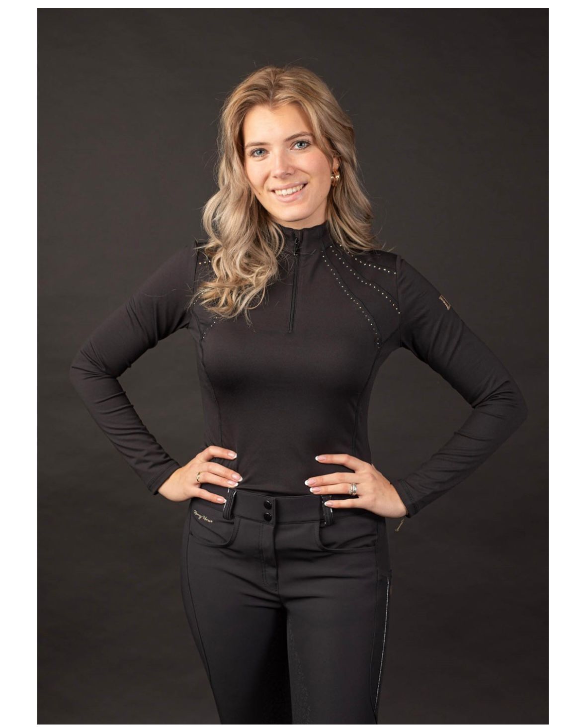 Shirt_Denici_crystal_zwart