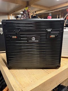 Poetskoffer zwart de luxe