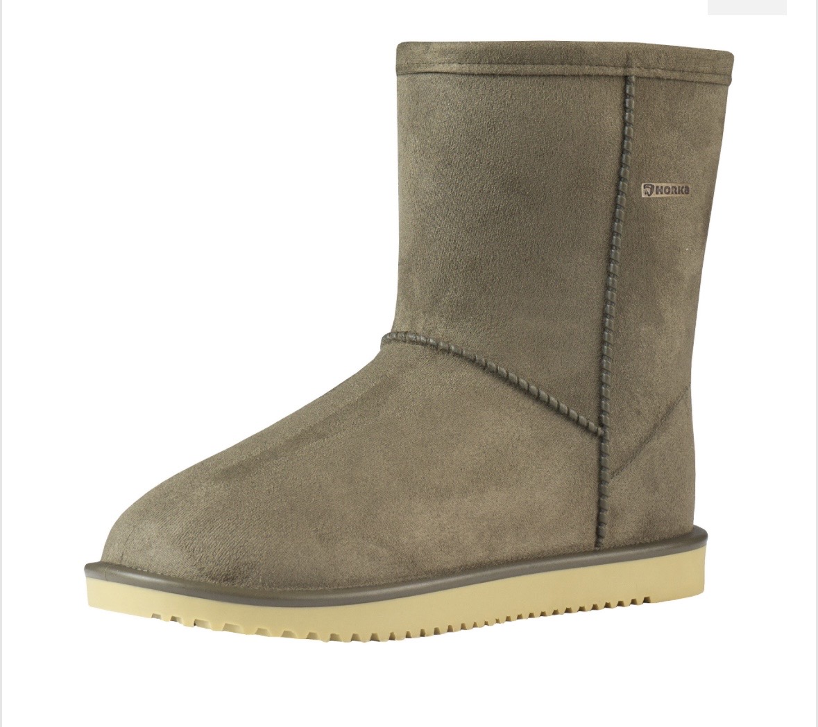 Waterdicht bontgevoerde laarsjes groen 41