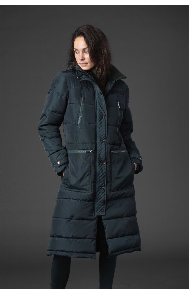 Equi page lange jas groen XXL