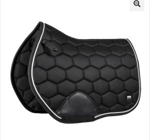 Zadel dek precious veelzijdigheid pony zwart