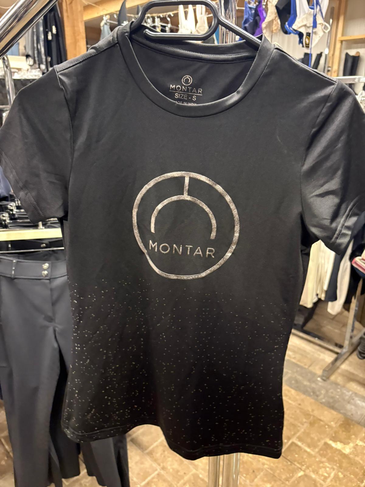 T-shirt_Montar_zwart_gun_metal