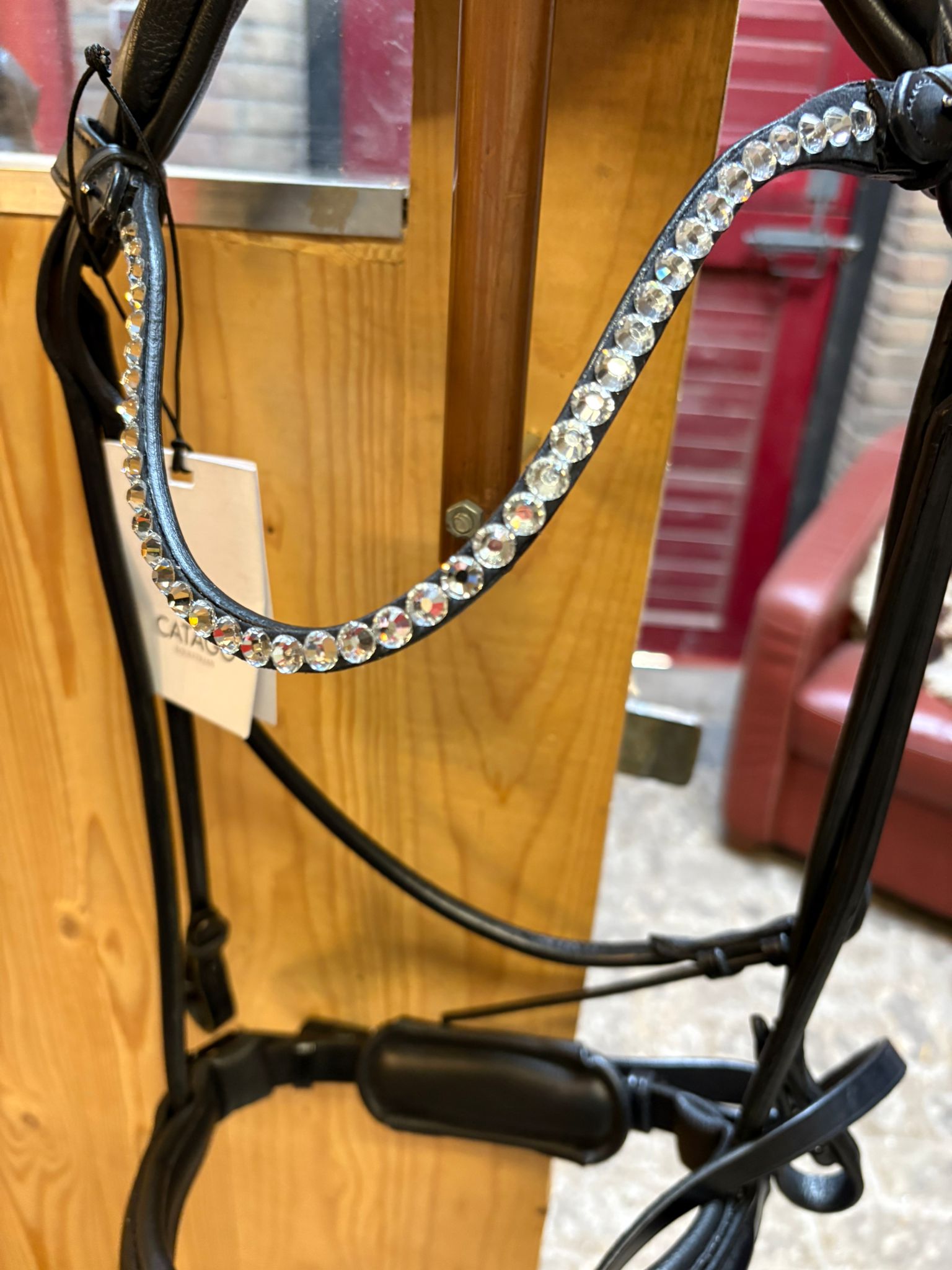 Hoofdstel_catago_Glitter_Full_zwart_1