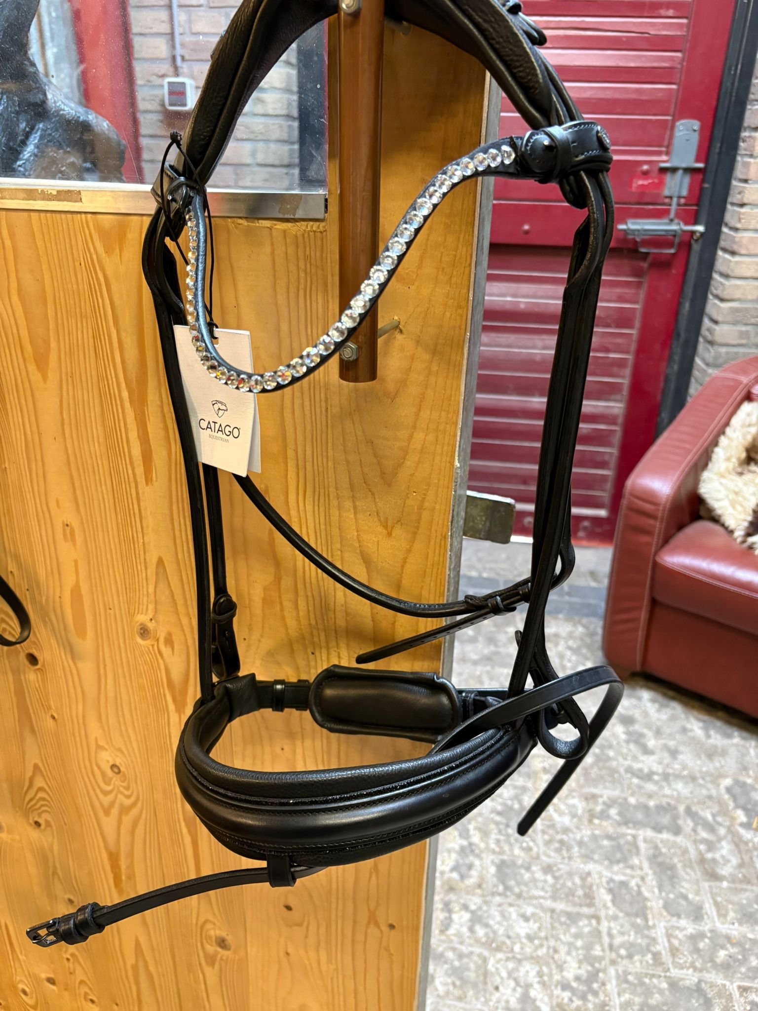 Hoofdstel_catago_Glitter_Full_zwart_3