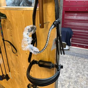 Hoofdstel_catago_zilver_glitter_Full_zwart_1