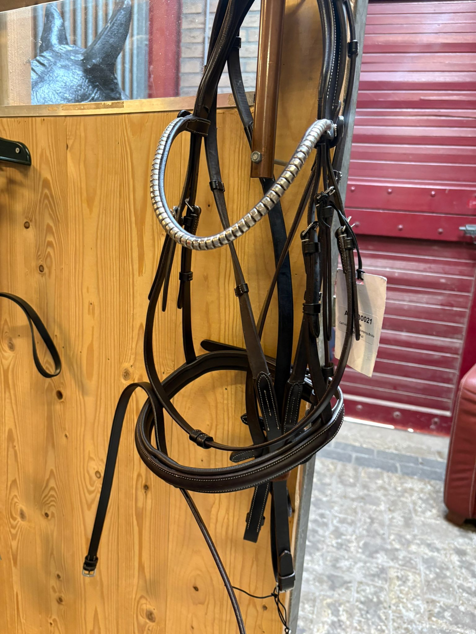 Hoofstel_catago_Full_bruin_zilver_1