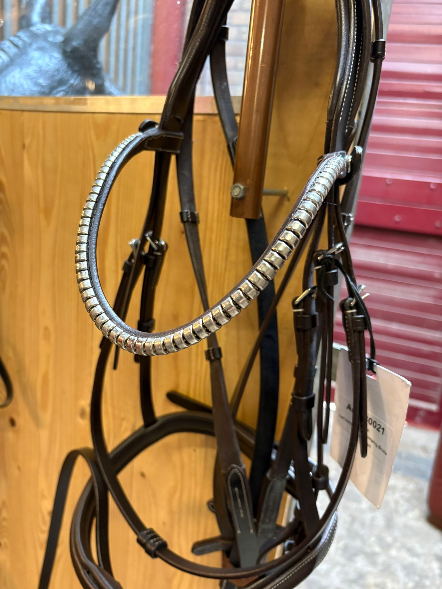 Hoofstel_catago_Full_bruin_zilver_3