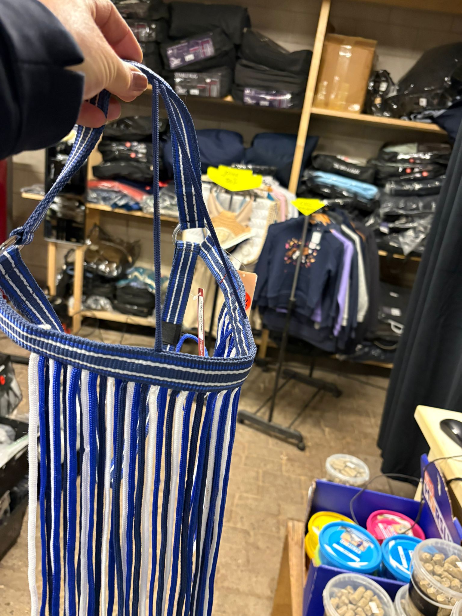 Vliegenfrontriem_luxe_Full_blauw