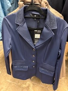 Wedstrijdjasje blauw crystals montar 38