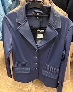 Wedstrijdjasje blauw crystals montar 44