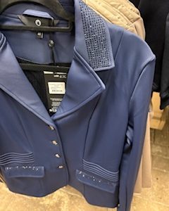 Wedstrijdjasje blauw crystals montar 44