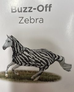 Bucas Buzz-off full neck Zebra