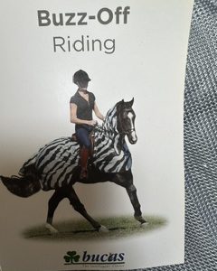 Bucas Buzz off riding grijs maat 205