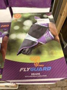 Viegenmasker flyguard Pony Paars
