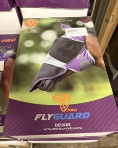 Viegenmasker flyguard Pony Paars
