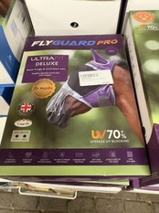 Viegenmasker franje flyguard Pony Paars