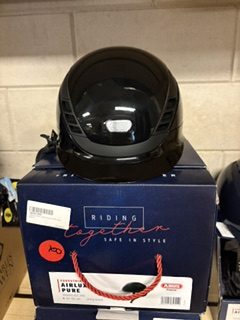 Abus cap pikeur shiny black 53-56