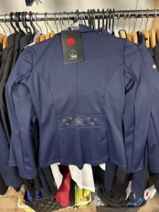 HKM kids blauw wedstrijdjas maat 140