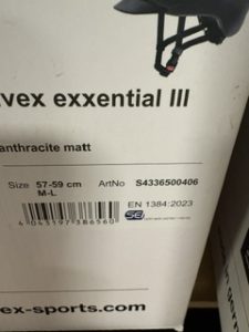 Uvex exxential 111 antreciet 57-59