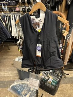 Equitheme airbag vest zwart XXL