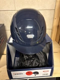 Abus pikeur cap blauw shiny 48-52