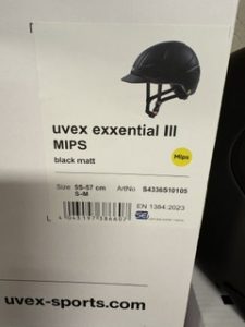 Uvex exxential 111 black mat 55-57