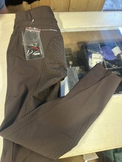 HKM rijbroek full grip bruin maat 36