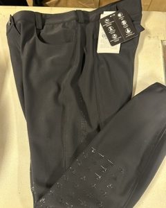Pikeur rijbroek zwart full grip maat 44
