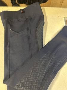 HKM rijlegging full grip blauw maat 32/34