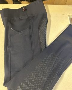 HKM rijlegging full grip blauw maat 32/34