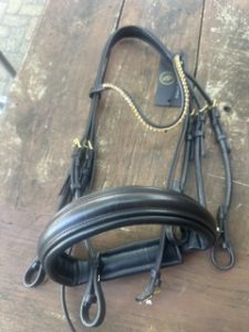 Br stang en trens rond genaaid zwart full