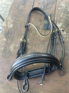 Br stang en trens rond genaaid zwart full