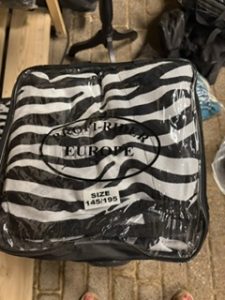 Vliegendeken zebra met losse profi 195