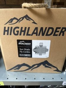 Hihglander sun shade fly combo 5.3