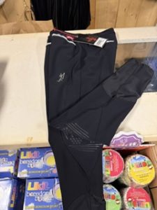 Broek galante zwart 46 knie grip