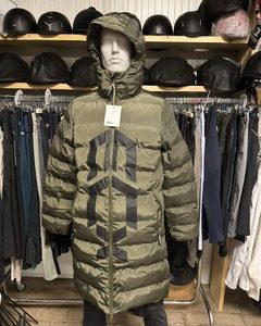 ECX fashion men long green maat xl