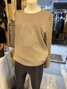 Lauria Garrelli trui oversize S creme