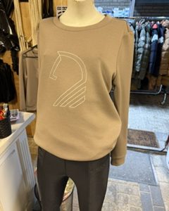 Lauria Garrelli trui oversize L creme